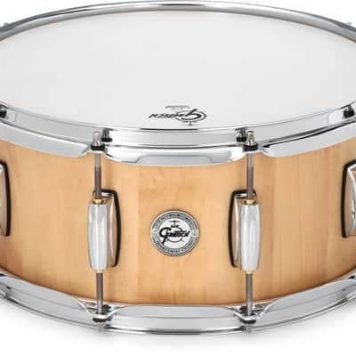 Gretsch Drums Maple Stave Snare Drum - 6.5 inches by 14 inches  Satin Natural image 3