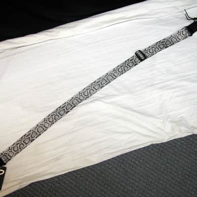 PERRI'S LPCP-365 Snake Skin Print (faux) Guitar Strap image 1
