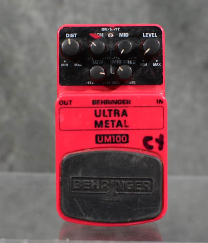 Behringer UM300 Ultra Metal Distortion w/ FAST Same Day Shipping image 1