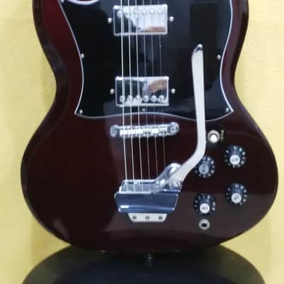 Morris SG MGT-2 (1978) - Wine Red - Made in Japan (Moridaira) - Lawsuit Era image 13