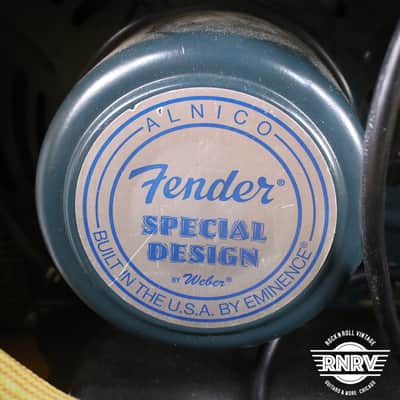 Fender '57 Twin-Amp Reissue Guitar Combo Lacquered Tweed w/ Added Tube Reverb image 7