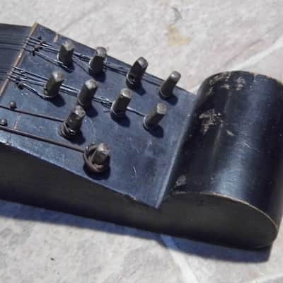 antique 10string SCHEITHOLT DULCIMER Scheitholz Zither Germany good for museum ! image 8