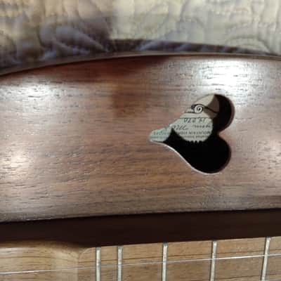 Vintage McSpadden Mountain Dulcimer signed by Builder image 8
