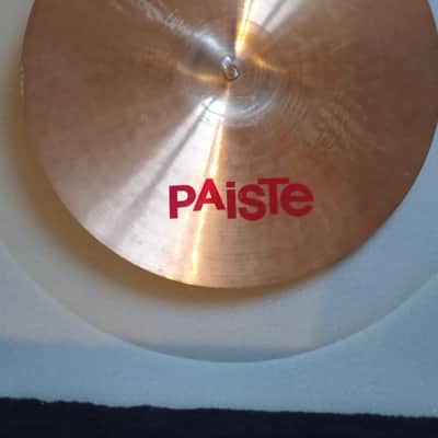 Paiste  Collectable,Ex Clem Cattini 2002 ,16" crash cymbal+ real signature  1981 - Traditional image 3
