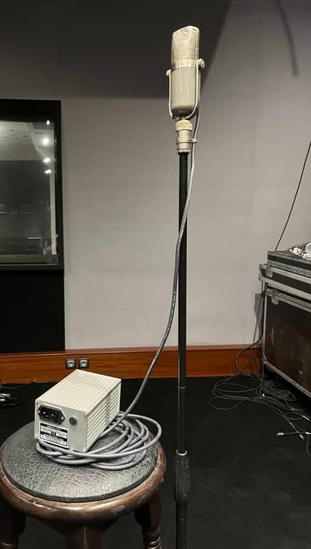 Sony C-37A Tube Condenser Microphone 1960s - Blue image 1