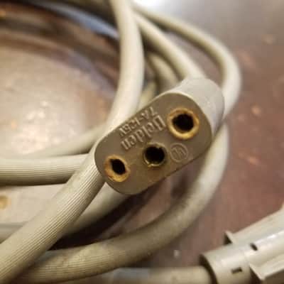 Belden Ampex 3M Early Grounded Equipment Cord Power Cable Vintage Oval 163 almost-PH163 1965 image 3