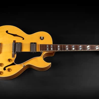 1989 Gibson ES-175 D - Antique Natural | USA Vintage Archtop Hollowbody Jazz Guitar Post Norlin Good Wood Era Mahogany Back & Sides 3.19kg | OHSC image 3