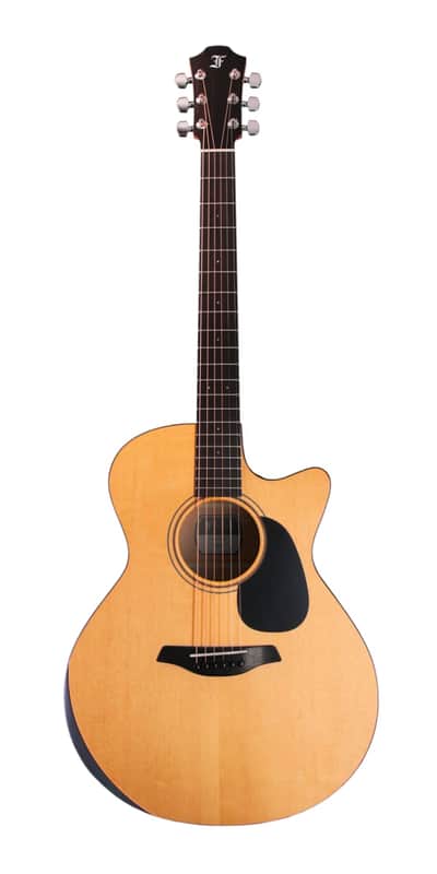 Furch Blue Deluxe Gc-CM a Western Red Cedar / African Mahogany with Case CNR SYSTEM ACTIVE image 1