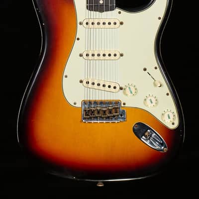 Fender Custom Shop Willcutt True '62 Stratocaster Journeyman Relic 3-Color Sunburst 59 C - R115420 - 7.67 lbs image 3