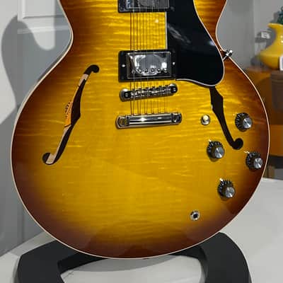 Gibson ES-335 Figured 2023 - Iced Tea - Excellent image 1