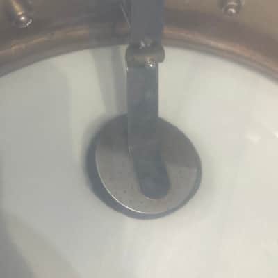 Ludwig 14x5" #401 Super Ludwig (Supraphonic) Brass Snare Drum, Super Rare 1960. Excellent! image 17