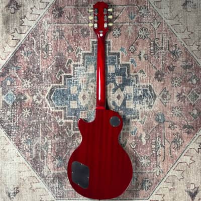 2020 Epiphone Les Paul Standard 50s Heritage Cherry Sunburst Electric Guitar W/ Roadrunner Gigbag! image 6