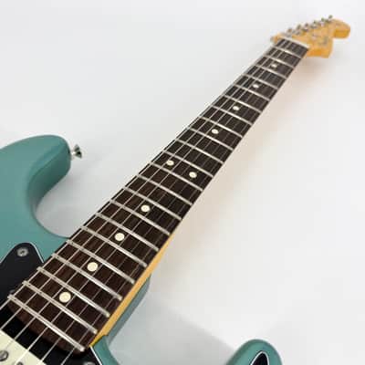 2025 Fender American Professional Classic Stratocaster HSS – Faded Sherwood Green Metallic image 7