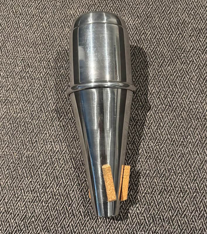 Trumpet / Brass Instrument Mute TMS (Silver) Made in Japan image 1