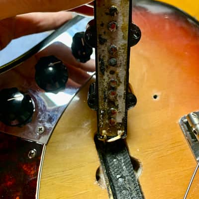 Fender Jazz Bass c 1968 Sunburst original vintage USA image 20