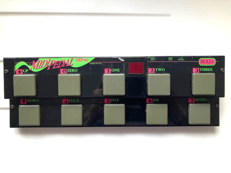 Rolls MP-80 Midi Controller / Pedal image 1