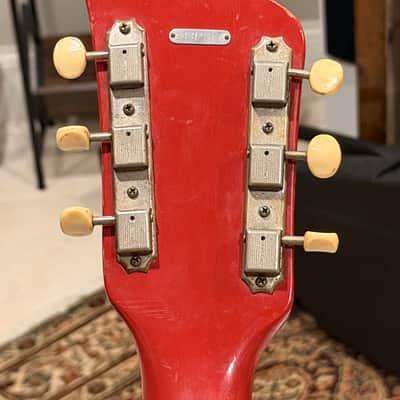 Airline "JB Hutto" 1960s - Red (Wood Version) image 12