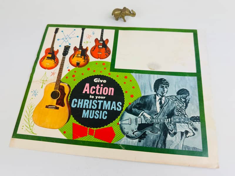 Gibson Christmas Foldout Mailer 1966 image 1