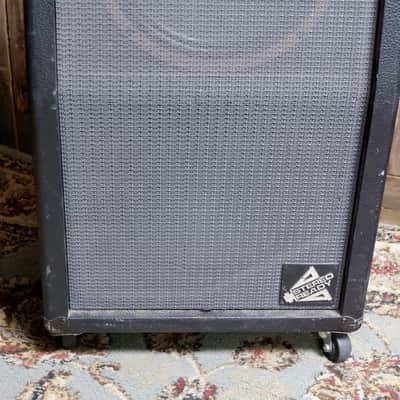 Fender Super 60 "Red Knob" 60w Head & 2x12" Vertical "Stereo Ready" Cabinet with Celestions 1980's-1990's - Black image 8