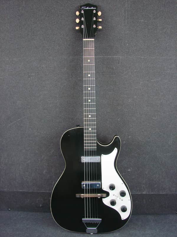 Vintage 1963 Silvertone Model 1420 Stratotone Electric Guitar | Reverb Vintage 1963 Silvertone Model 1420 Stratotone Electric Guitar | Reverb