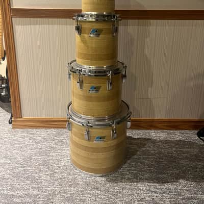 Ludwig Concert Toms 1970’s - Butcher Block image 1