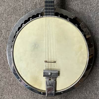 Lyons & Healy- American Conservatory Tenor Banjo, with OHSC, 1900's image 1