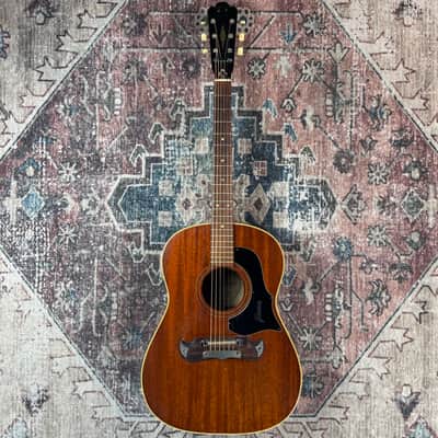 1960s Framus Model 5/195 Western Vintage Natural Made In Germany Acoustic Guitar W/ Original Chipboard Case! image 5