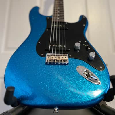 2023 Fender Custom Shop Limited Edition Dual P-90 Stratocaster Closet Classic Relic - Blue Sparkle image 8