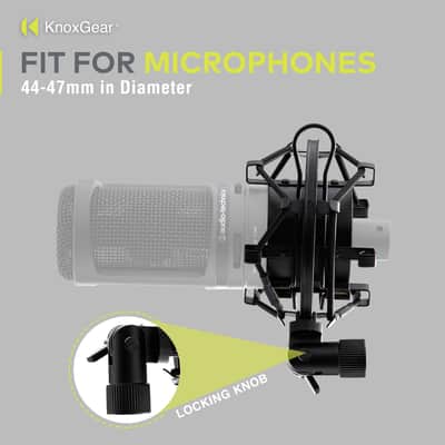 Knox Gear Basic Microphone Shock Mount for 44-47mm Microphones image 6