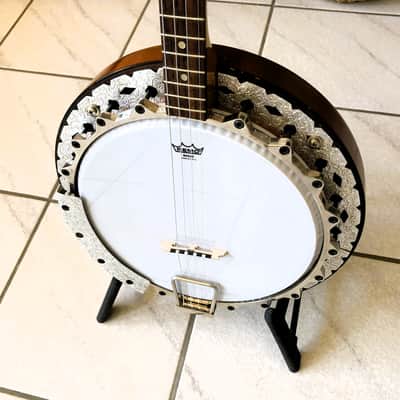 Framus Tenor Banjo Standard 200, vintage 1969 - brown image 3