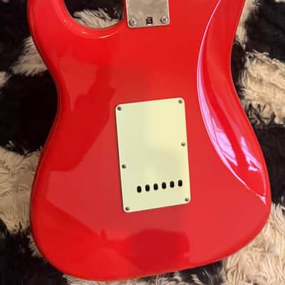 Squier Simon Neil Signature Classic Vibe Stratocaster 2012 - Fiesta Red Fender image 5
