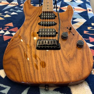Suhr Custom Standard S Roasted Swamp Ash Reverse Headstock Roasted Maple Neck image 7