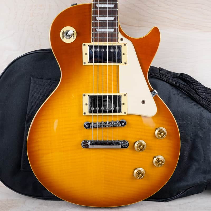 Burny Super Grade RLG-55 1999 Honeyburst w/ Bag image 1