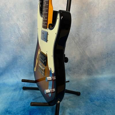 2011 Fender Japan Pawn Shop '72 Semi-Hollow Sunburst w/ Shop Tags, MIJ image 10