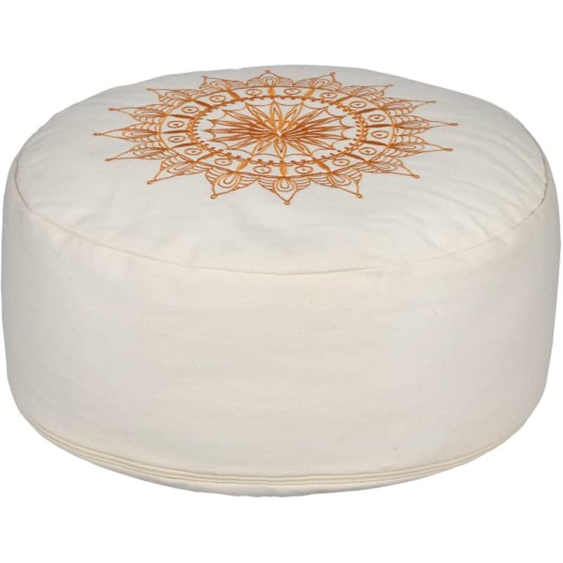 Meinl Sonic Energy Meditationskissen Beige mit floralem Design image 1