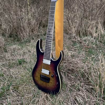 Ibanez RGIX7FDLB-NLB Iron Label 2018 - 2019 - Northern Lights Burst image 14