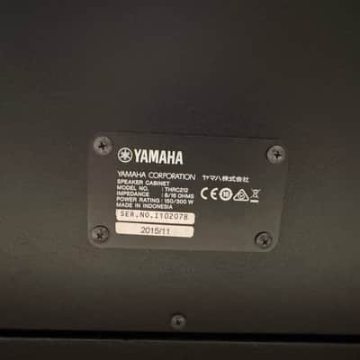 Yamaha THRC212-300W 2x12" Cabinet 2010s - Black image 7