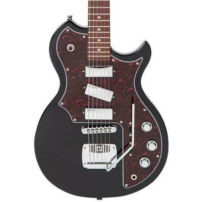 Rapier Deluxe Electric Guitar ~ Gloss Black image 4