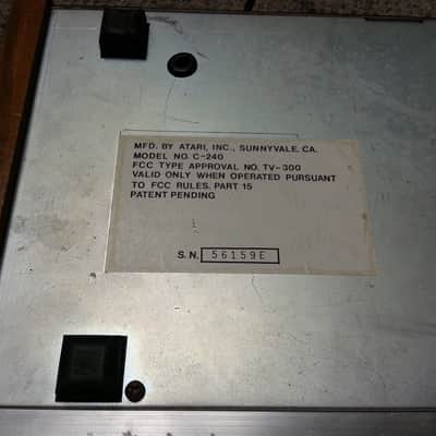 Atari Video Music C-240 Audio Video Vintage Music Visualizer Effects Show RARE image 7