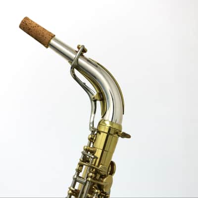 King Silver Sonic Alto Sax Clear Lacquered Brass image 8