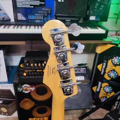 Squier Vintage Modified Jazz Bass Fretless - Sunburst image 6