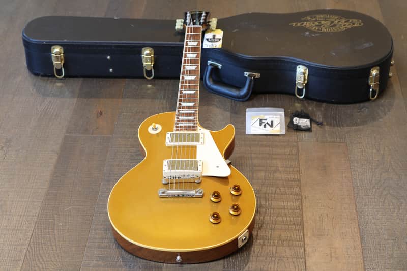 2010 Gibson 1957 Les Paul Reissue LPR7 Electric Guitar Goldtop + COA OHSC image 1