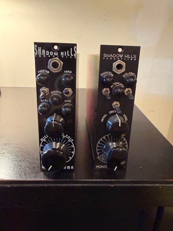 Shadow Hills Mono GAMA 500 Series Mic Preamp Module 2010s - Black image 1