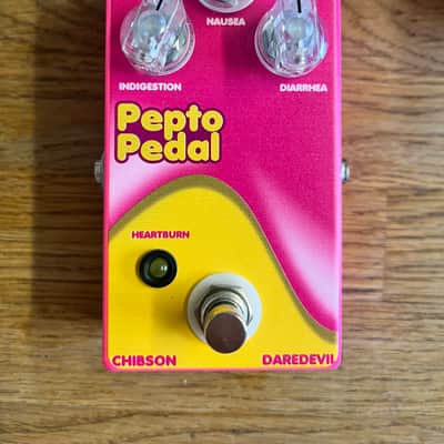 Chibson Pepto Bismol Limited Edition Fuzz Guitar Pedal – Excellent Condition image 1