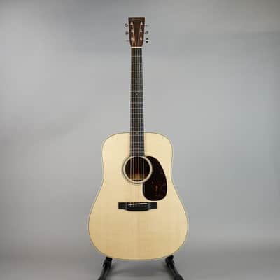 Martin Custom Shop D-18 Acoustic Guitar W/Hardshell Case - Black Walnut image 3