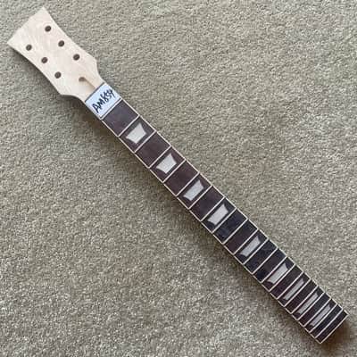 Maple Guitar DIY Neck, Rosewood 22 Frets Fingerboard image 1