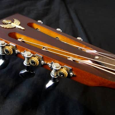 Tricone Metal Resonator Guitar - Nickel & Chrome Brass Body image 7