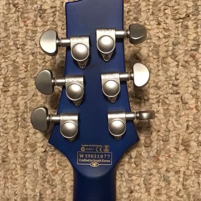 Schecter C-1 Platinum Diamond Series Electric Guitar MIK Midnight Blue Satin MINT! image 7