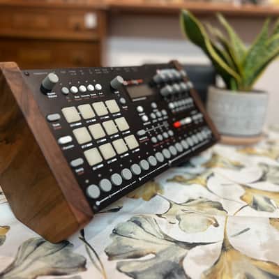 Elektron Analog Rytm mk1 stand, walnut wood image 4