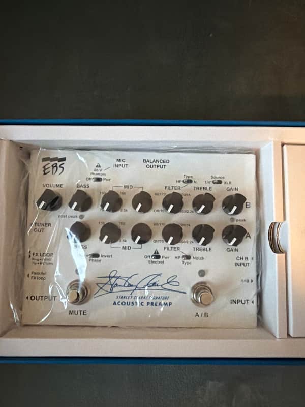 EBS Stanley Clark Signature Acoustic Preamp